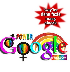 Haber | Google`da ay�r�mc�l�k! E�cinsel �al��anlar�na daha fazla maa� verecek!